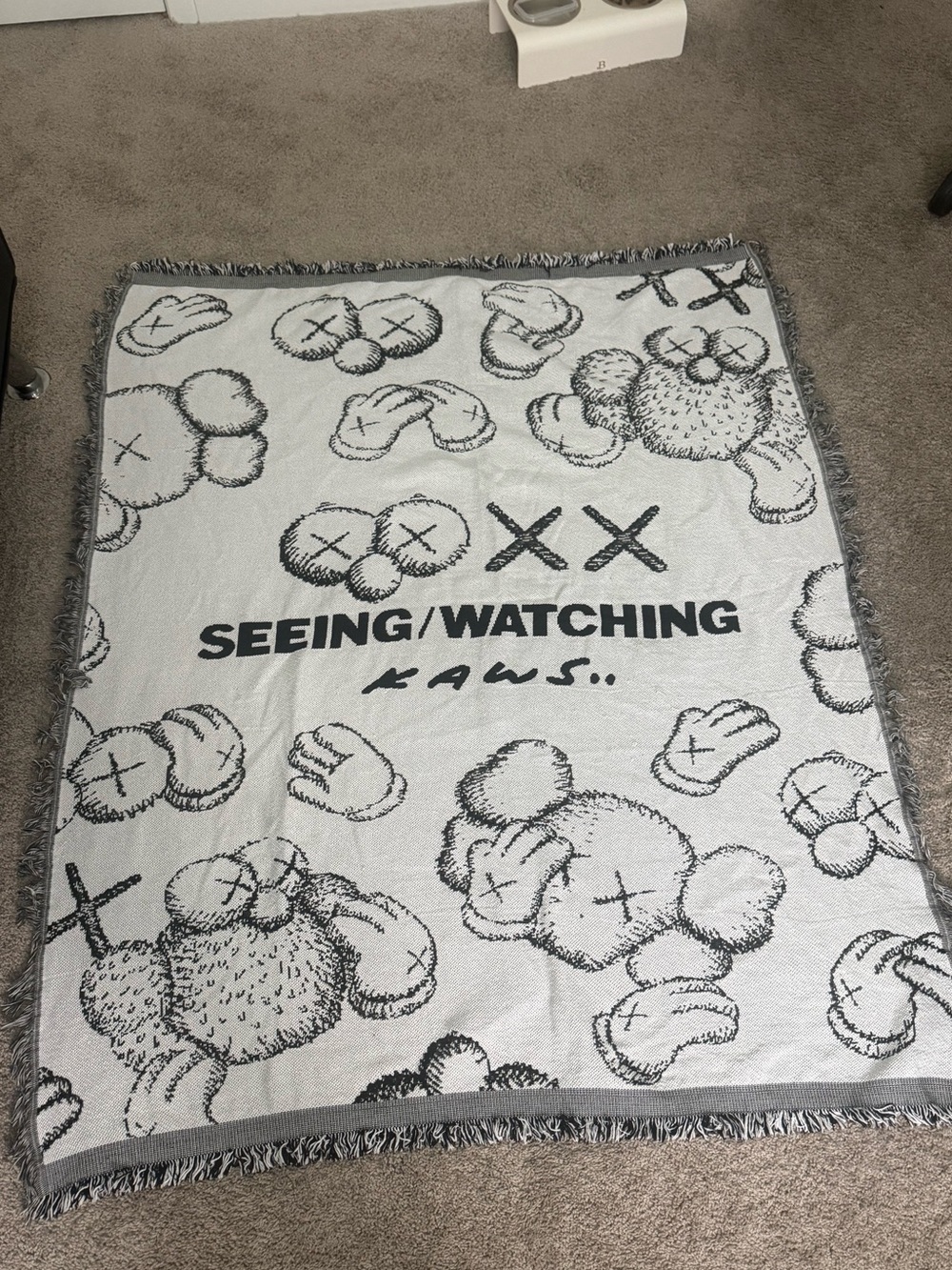 Kaws Double Sided Blanket